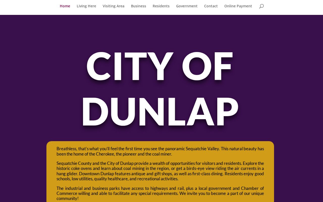 Dunlap local history connected with the municipal court docket